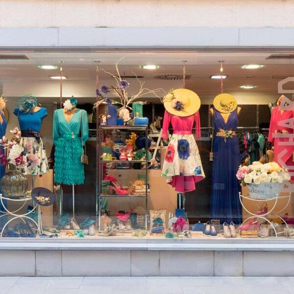 Escaparate vestidos de fiesta richard grao